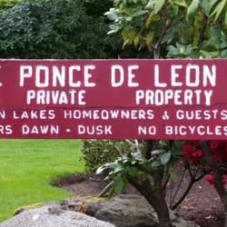 This park is private. Only the homeowners and their guests are allowed.