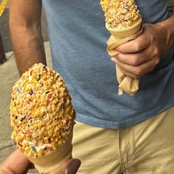 Huntley Dairy Mart - Crunch dipped soft serve cones