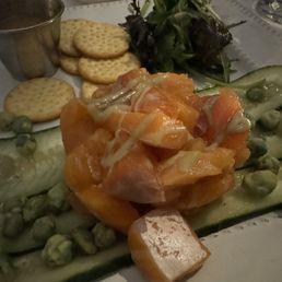 Salmon Crudo