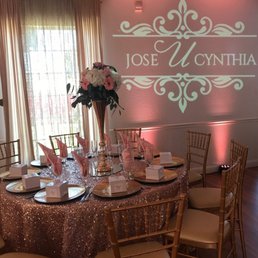 Monogram & uplighting designed by DJ King Li for our wedding on 5/11/19. Monogram & uplighting designed by DJ King Li for our wedding on 5/11/19.