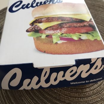 Culver's - First day open - can't wait to try a new place! - Burgers Near Me - Wake Forest, North Carolina