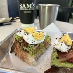 Sam's General Store - Bacon & Avocado Tartine