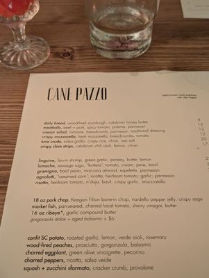 Menu photo 7 Cane Pazzo Hanahan, SC