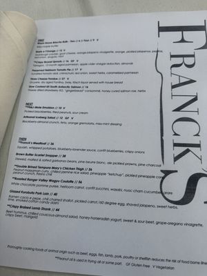 Menu photo 6 Francks Holladay, UT