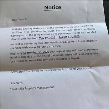 TerraBellaManagement - Residents @ Donne Apartments just received a gift of amazing proportions - Property Management Near Me - Long Beach, California TerraBellaManagement - Residents @ Donne Apartments just received a gift of amazing proportions - Property Management Near Me - Long Beach, California