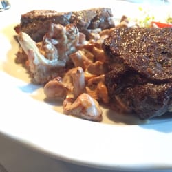 Restaurant Altes Gasthaus Grotehof - Hirschmedaillions mit Pfifferlingen