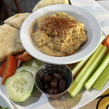 Toomey's - Hummus plate - New American Near Me - Mammoth Lakes, California Toomey's - Hummus plate - New American Near Me - Mammoth Lakes, California