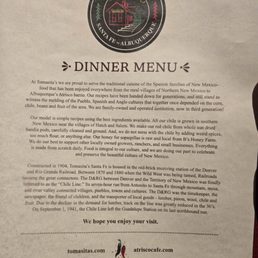 Menu Oct 2025