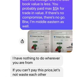 Our interaction.