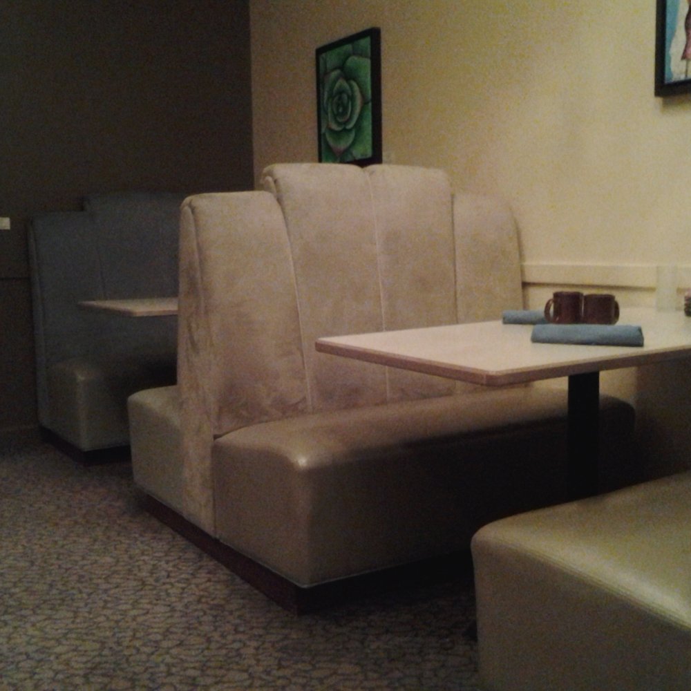 Decor is tired and out dated