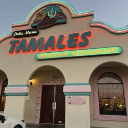 Dona Maria Tamales Restaurant - Exterior sign