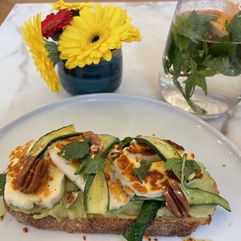 IF Café - Avocado and Halloumi cheese toast ($10) - Desserts Near Me - Prague, Puerto Rico