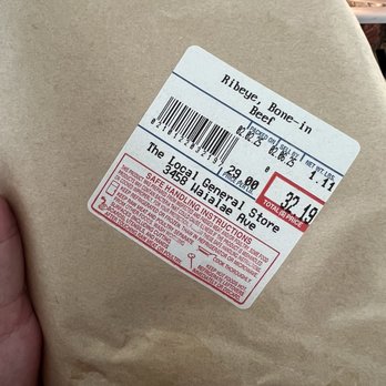 The Local General Store - Ribeye - Butcher Near Me - Honolulu, Hawaii