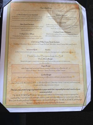 Menu photo 7 Woodside Grill Anderson, CA
