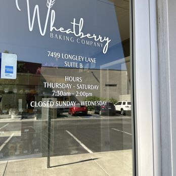 Wheatberry Baking Company - closed sign - Bakeries Near Me - Reno, Nevada Wheatberry Baking Company - closed sign - Bakeries Near Me - Reno, Nevada
