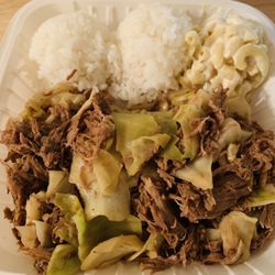 Ohana Island Grill - Kalua Pork with Cabbage Plate