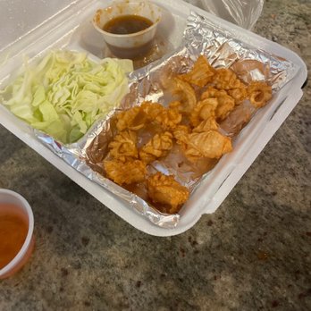 Thai Cuisine Express - Shriveled and old tasting calamari - Thai Near Me - Aiea, Hawaii Thai Cuisine Express - Shriveled and old tasting calamari - Thai Near Me - Aiea, Hawaii
