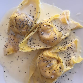 Zeb - This is the pumpkin and cheese ravioli - Tuscan Near Me - Florence, FI