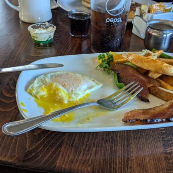 Eagle Cafe - Half eaten eggs and bacon breakfast - New American Near Me - San Francisco, California Eagle Cafe - Half eaten eggs and bacon breakfast - New American Near Me - San Francisco, California