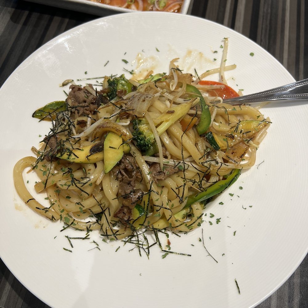 Projects Sushi - Beef fried udon - Japanese Near Me - Markham, Ontario Projects Sushi - Beef fried udon - Japanese Near Me - Markham, Ontario