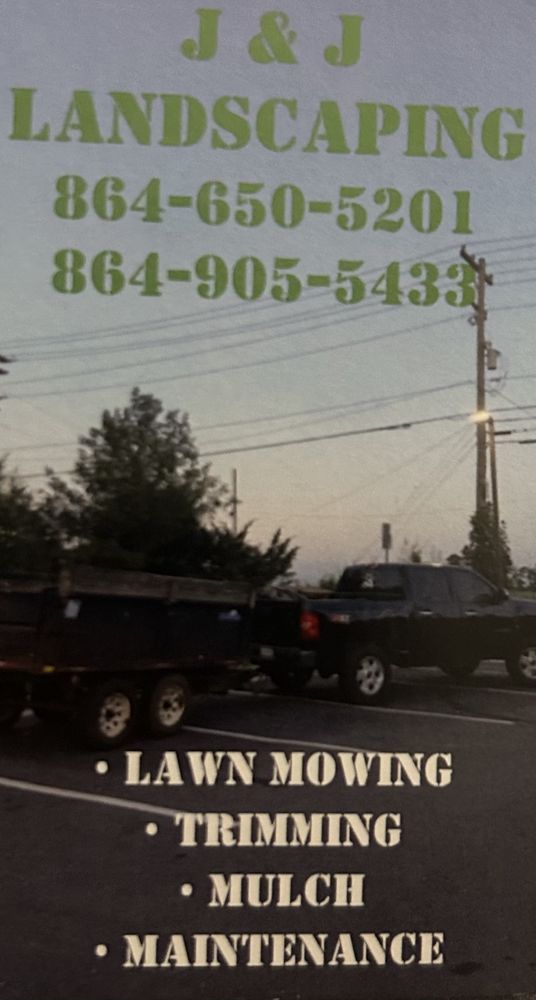 J&J LANDSCAPING Updated May 2024 Williamston, South Carolina