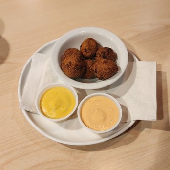 Big Boy - 6 Hush Puppies with Honey Mustard and their Mac Sauce - Desserts Near Me - Indian Springs, Nevada