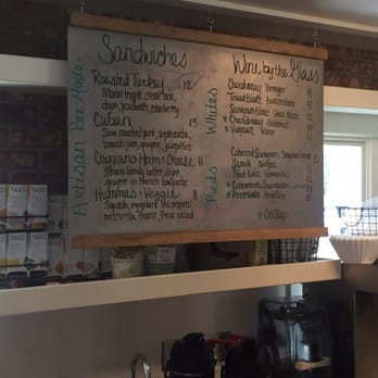 Silverado Market & Bakery - The deli menu. - Beer, Wine & Spirits Near Me - Napa, California