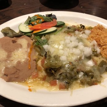 L & J Cafe - Cheese and onion enchilada plate - Mexican Near Me - El Paso, Texas L & J Cafe - Cheese and onion enchilada plate - Mexican Near Me - El Paso, Texas