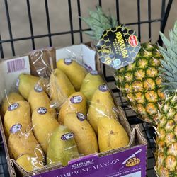 99 Ranch Market - More fruits for da house: Champagne Mangoes and HoneyGlow Pineapple.