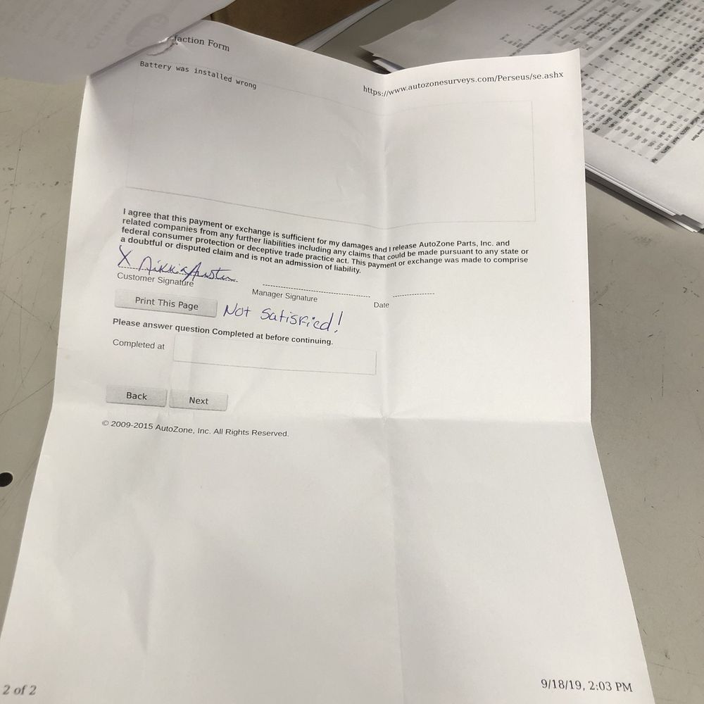 AUTOZONE AUTO PARTS Updated June 2024 13 Reviews 2580 S 99th Ave