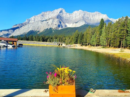 Lake Minnewanka by null