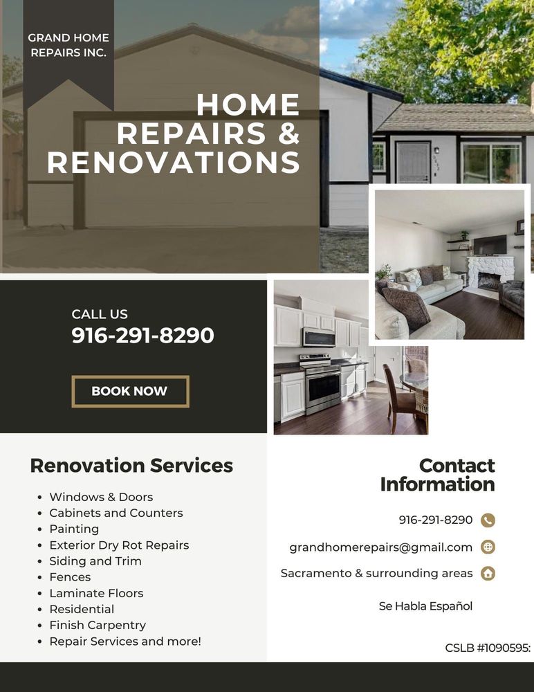 Slide of Grand Home Repairs