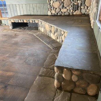 Ron Heath Masonry - Flag stone hearth. - Masonry/Concrete Near Me - Orting, Washington Ron Heath Masonry - Flag stone hearth. - Masonry/Concrete Near Me - Orting, Washington