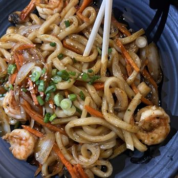 Mori Mori - Shrimp Thick Spicy Yakiudon (3/5: needed more flavor and heat) - Japanese Near Me - Mount Juliet, Tennessee Mori Mori - Shrimp Thick Spicy Yakiudon (3/5: needed more flavor and heat) - Japanese Near Me - Mount Juliet, Tennessee