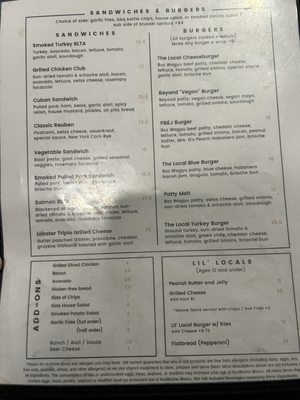 Menu photo 6 The Local Provisions Temecula, CA