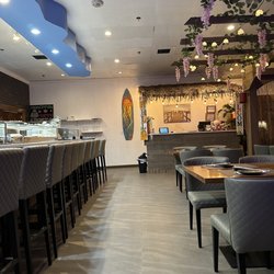 Inside restaurant