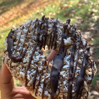 Neil's Donuts - Vegan Samoa Donut - Bakeries Near Me - Wallingford, Connecticut Neil's Donuts - Vegan Samoa Donut - Bakeries Near Me - Wallingford, Connecticut