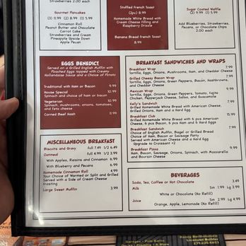 Kelly's Restaurant - Menu July 2026 - Fast Food Near Me - Cedar Springs, Michigan