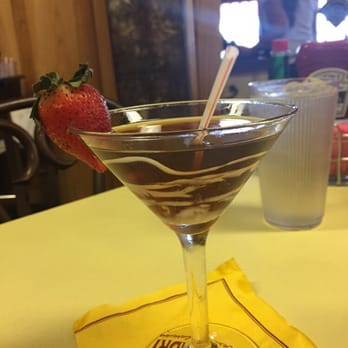 Middendorf's - Manchac - Chocolate strawberry martini. Good - Seafood Near Me - Akers, Louisiana