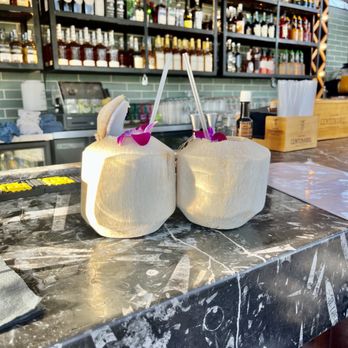 Cielo Rooftop Lounge - Coconut margaritas - Cocktail Bars Near Me - San Diego, California