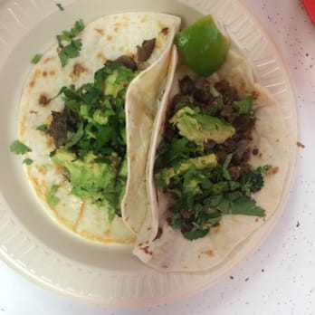 Los Gueros Taqueria - #7 tacos with flour tortillas - Mexican Near Me - Tyler, Texas