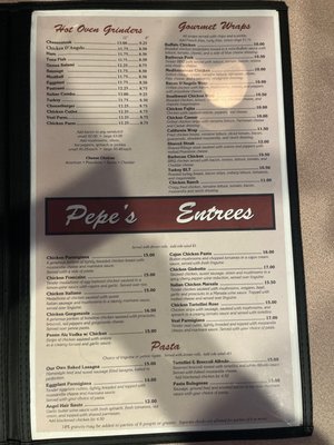 Menu photo 3 Pepe's Restaurant & Lounge Manchester, CT Menu photo 3 Pepe's Restaurant & Lounge Manchester, CT