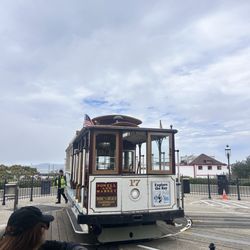 Powell & Hyde Cable Car Turntable - Cable Car