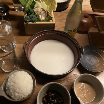DipDipDip Tatsu-Ya - My set up! Tonkotsu broth pictured. It's not meant to be highly seasoned. - Japanese Near Me - Austin, Texas DipDipDip Tatsu-Ya - My set up! Tonkotsu broth pictured. It's not meant to be highly seasoned. - Japanese Near Me - Austin, Texas