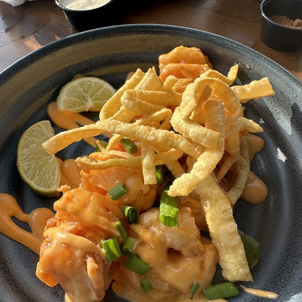 Grain - Shrimp bang bang - Beer Gardens Near Me - Norfolk, Virginia