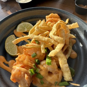 Grain - Shrimp bang bang - Beer Gardens Near Me - Norfolk, Virginia