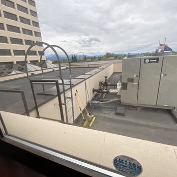 Sheraton Anchorage - Not the view you want the first time in Alaska. - Hotels Near Me - Anchorage, Alaska