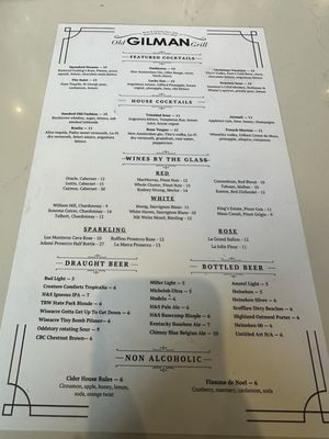 Menu photo 4 Old Gilman Grill Chattanooga, TN