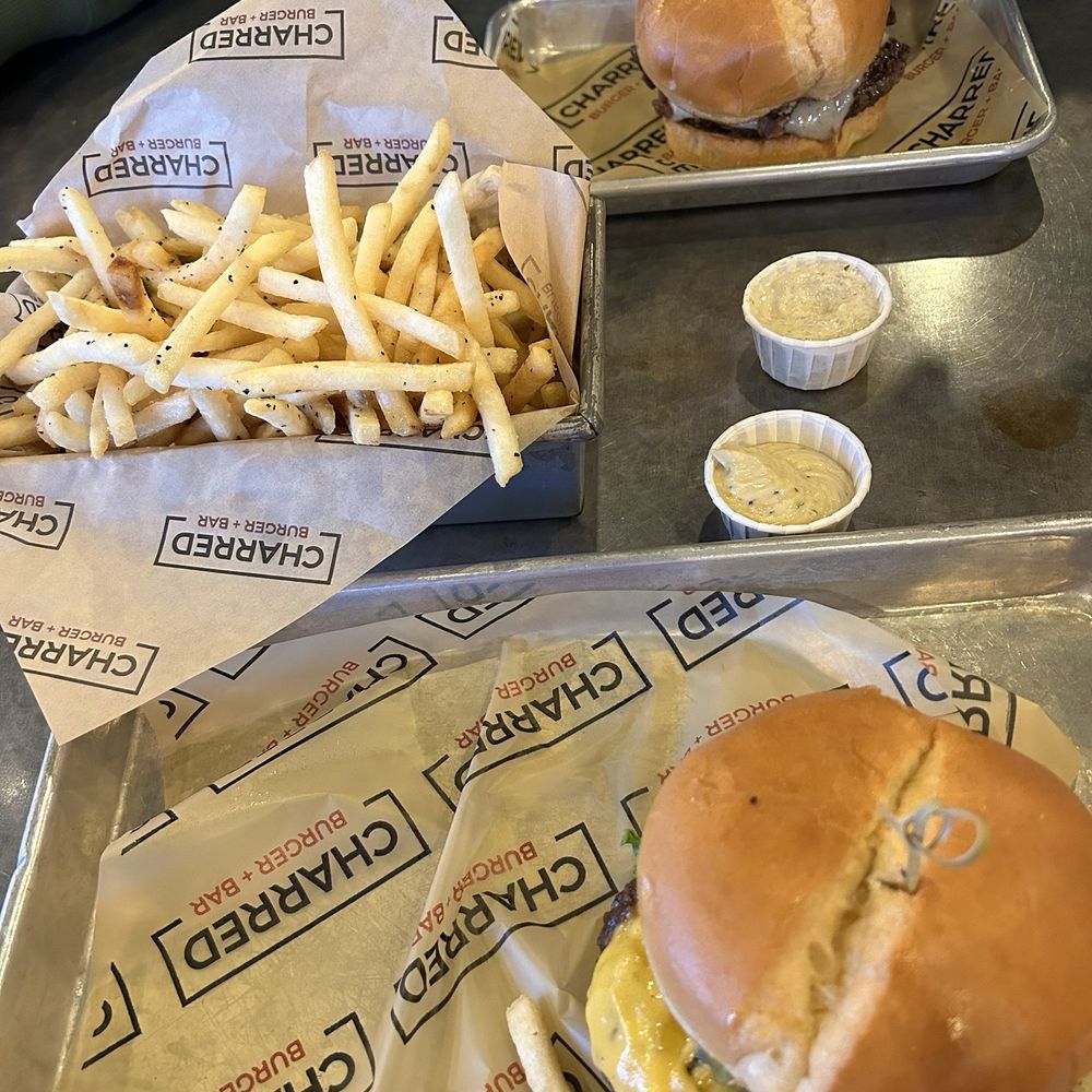 Charred Burger + Bar - Classic Burger and French dip burger - Burgers Near Me - Omaha, Nebraska