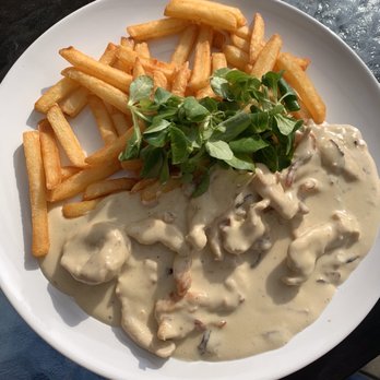 Restaurace U Balánů - Chicken w/bleu cheese and bacon w/fries - Restaurants Near Me - Kutná Hora, ST